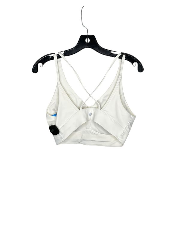 Athletic Bra By Lululemon In White, Size: 12 Sale