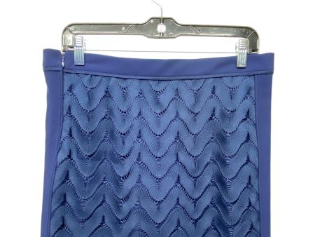 Skirt Designer By Diane Von Furstenberg In Blue, Size: 8 on Sale