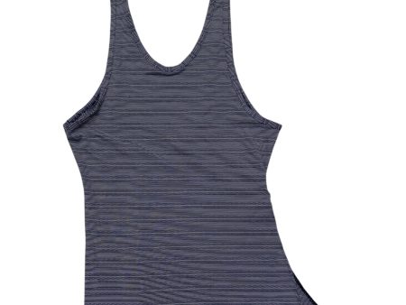 Athletic Tank Top By Athleta In Blue & White, Size: Xxs Discount