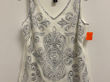 Top Sleeveless By White House Black Market In White, Size: M Online Sale