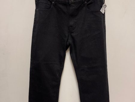 Jeans Straight By Everlane In Black Denim, Size: 14 Cheap