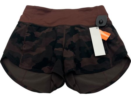 Athletic Shorts By Lululemon In Camouflage Print, Size: Xs Supply