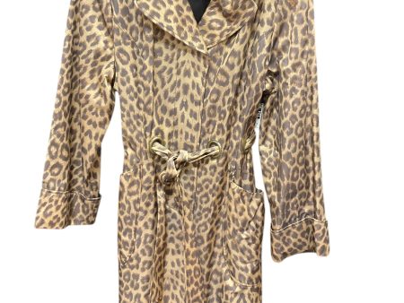 Coat Trench Coat By Preston And New York In Leopard Print, Size: 14 Online