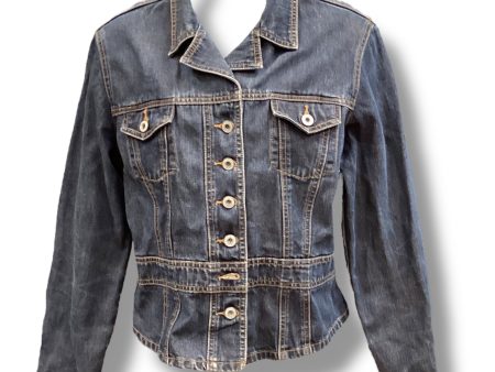 Jacket Denim By Gap In Blue Denim, Size: L Online