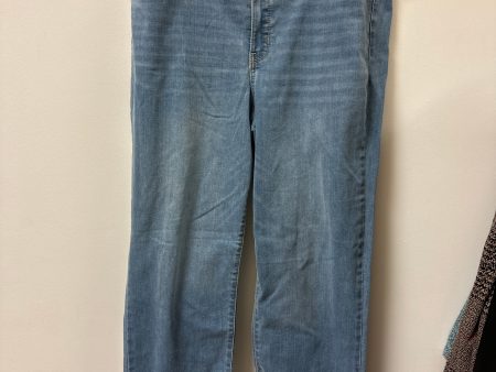 Jeans Skinny By Crown And Ivy In Blue Denim, Size: 16 Hot on Sale