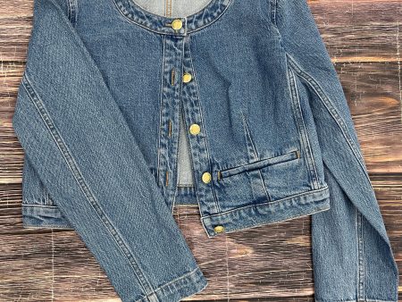 Jacket Denim By J. Crew In Blue Denim, Size: S Sale