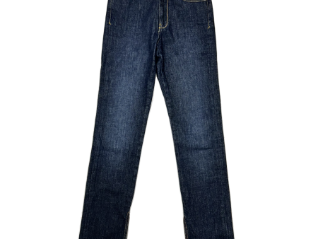 Jeans Straight By Pilcro In Blue Denim, Size: 4 Online now