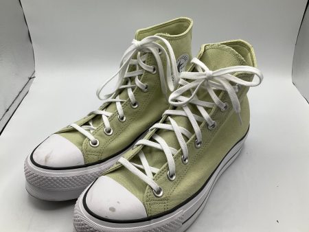 Shoes Sneakers By Converse In Green, Size: 10 For Discount