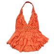 Tank Top By Free People In Orange, Size: L Hot on Sale