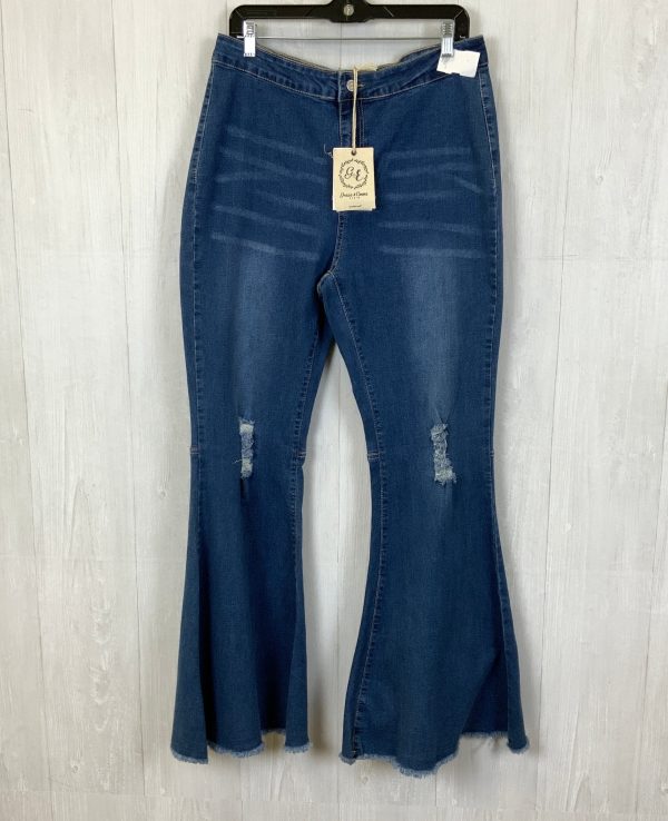 Jeans Boot Cut By Clothes Mentor In Blue Denim, Size: 10 For Discount