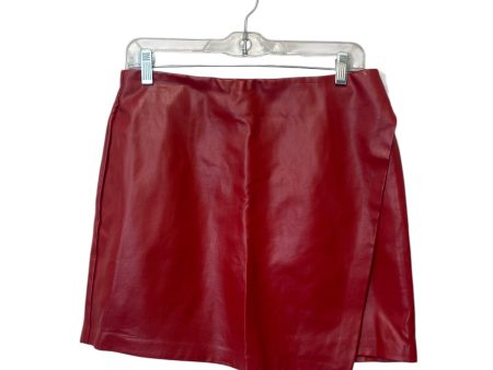 Skirt Mini & Short By Buddy Love In Red, Size: M Fashion