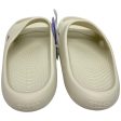 Shoes Flats By Crocs In Ivory, Size: 7 For Cheap