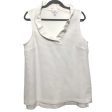 Top Sleeveless By Crown And Ivy In White, Size:L Sale