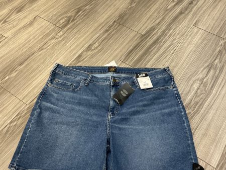 Shorts By Lee In Blue, Size: 22 Fashion