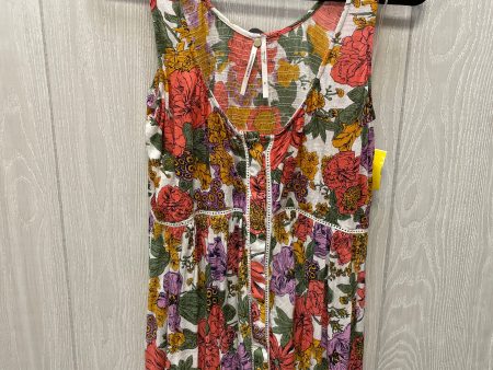 Top Sleeveless By Anthropologie In Floral Print, Size: M Discount