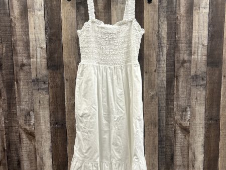 Dress Casual Maxi By Gap In White, Size: M Online now