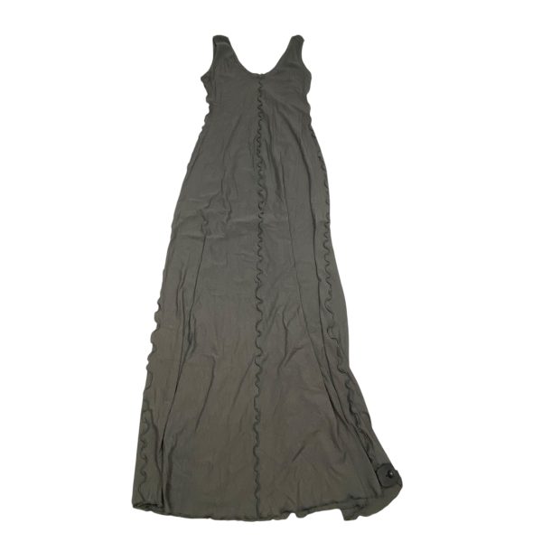 Dress Casual Maxi By Angelrox In Grey, Size: Osfm For Cheap