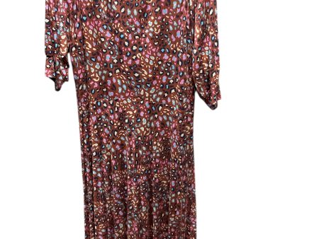 Dress Casual Maxi By Boden In Brown, Size: 12 Discount