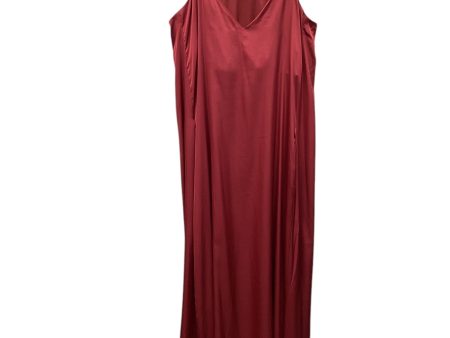 Dress Casual Maxi By Tahari By Arthur Levine In Red, Size: M Sale