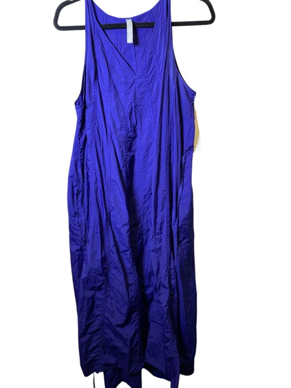 Dress Casual Maxi By Athleta In Blue, Size: L Cheap