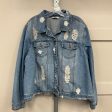 Jacket Denim By Highway In Blue Denim, Size: 3x Online Sale