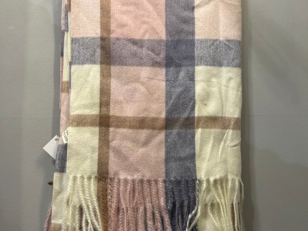 Scarf Winter By pretty persuasions In Pink & Tan Online Sale