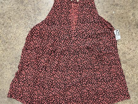 Top Sleeveless By Free People In Animal Print, Size: M Online Sale