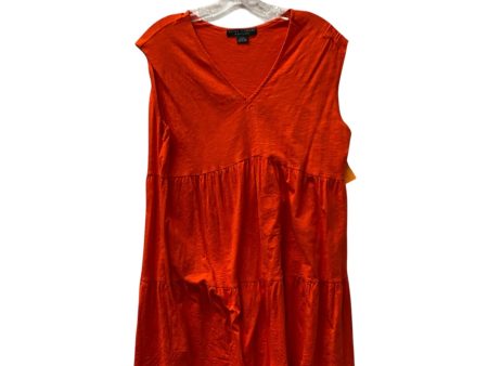 Top Sleeveless By Social Standard By Sanctuary In Orange, Size:Xl Hot on Sale