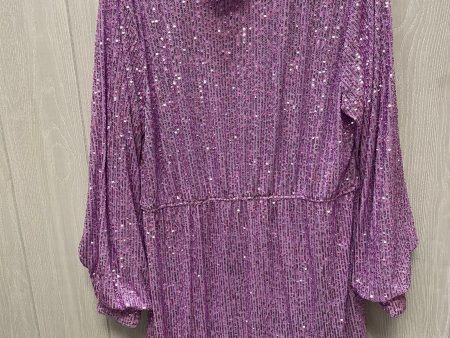 Dress Party Short By southern fried chics In Purple, Size: 2x Online