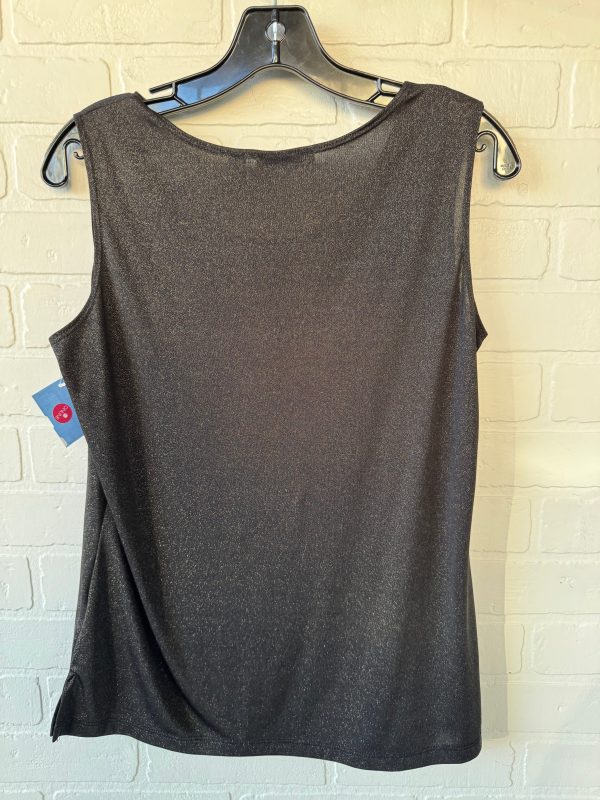 Top Sleeveless By Elementz In Bronze, Size: M For Cheap