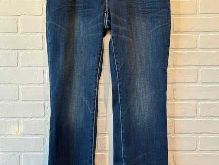 Jeans Boot Cut By Inc In Blue Denim, Size: 12 Online Sale