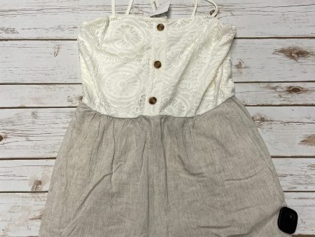 Romper By Speechless In Cream, Size: M Discount