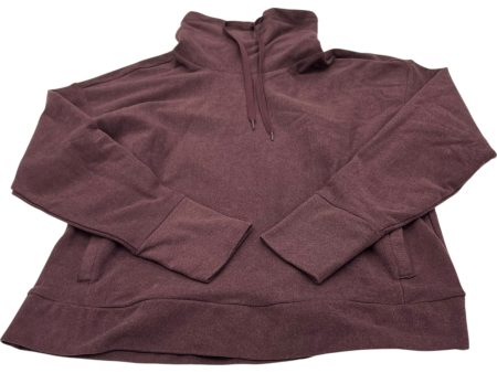 Athletic Sweatshirt Collar By Rbx In Purple, Size: S Online Sale