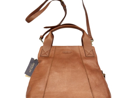 Handbag Leather By American Leather Co, Size: Medium Online now