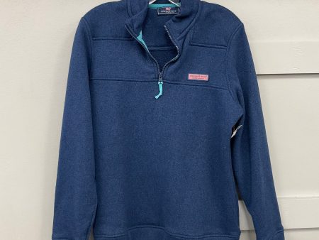 Jacket Fleece By Vineyard Vines In Blue, Size: M on Sale