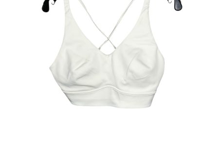 Athletic Bra By Lululemon In White, Size: 12 Sale