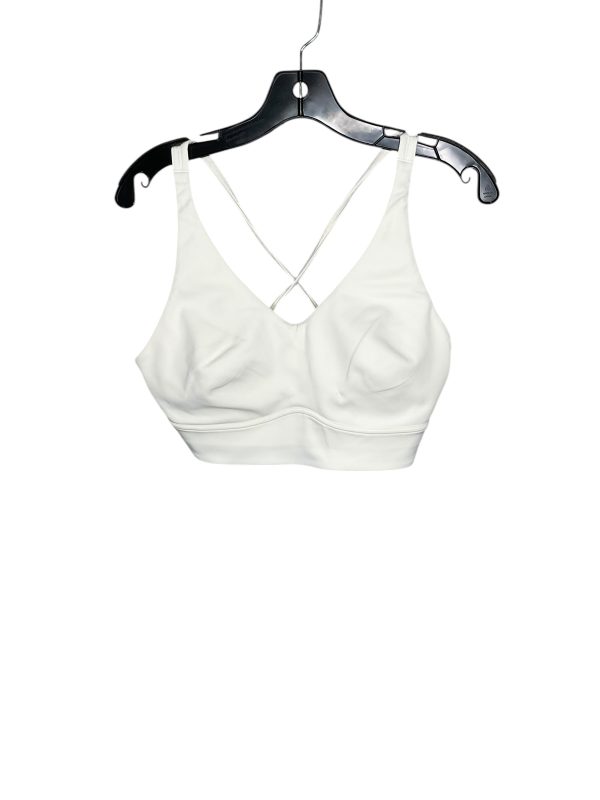 Athletic Bra By Lululemon In White, Size: 12 Sale