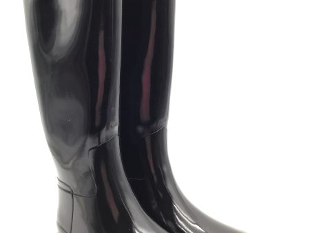 Boots Rain By Hunter In Black, Size: 9 Online