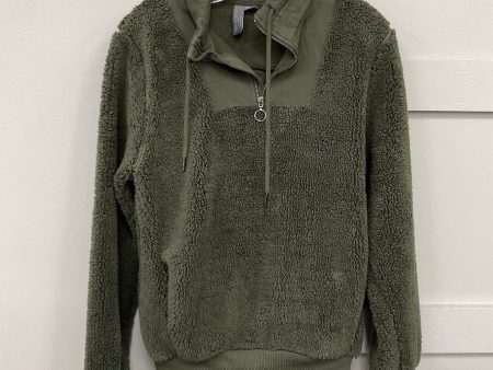 Jacket Faux Fur & Sherpa By Sweaty Betty In Green, Size: 8 For Discount