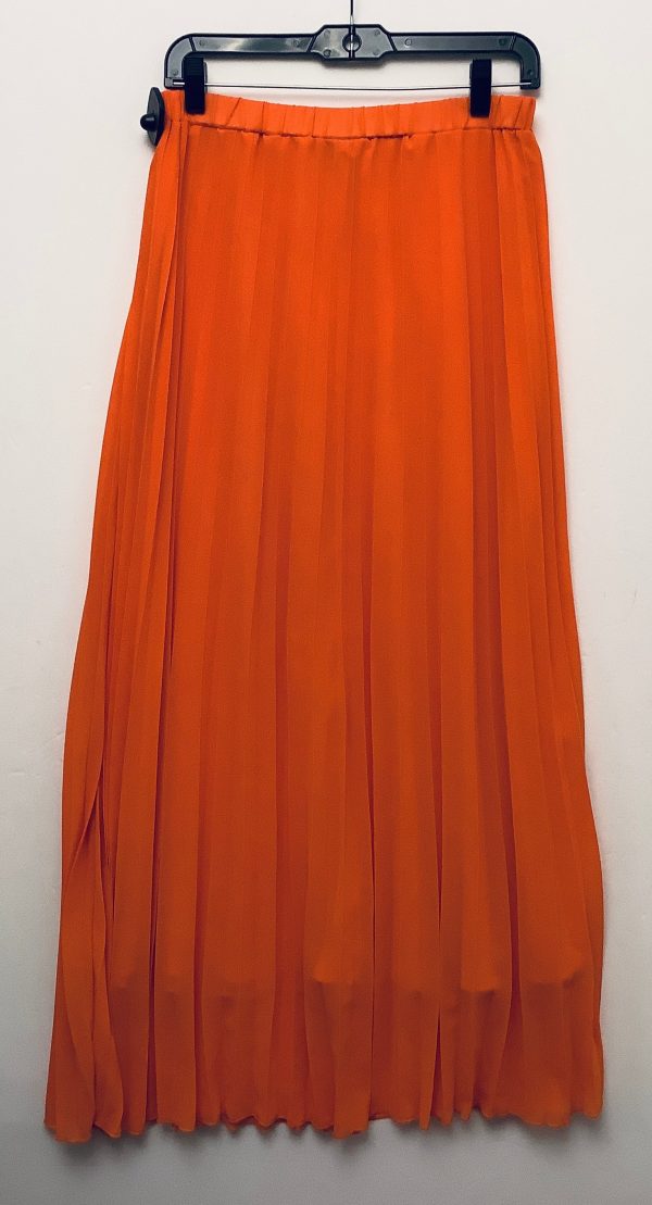 Skirt Maxi By Shein In Orange, Size: L Fashion