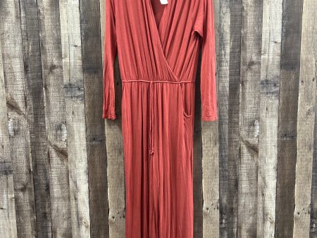 Jumpsuit By Cme In Coral, Size: L Online Sale