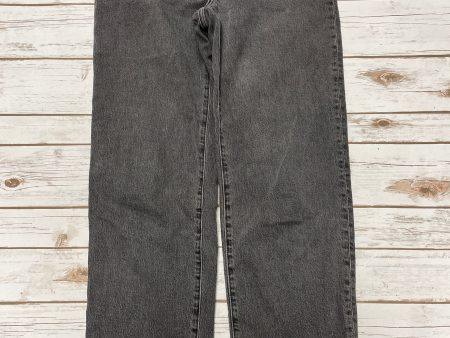 Jeans Straight By Madewell In Grey Denim, Size: 6 Fashion