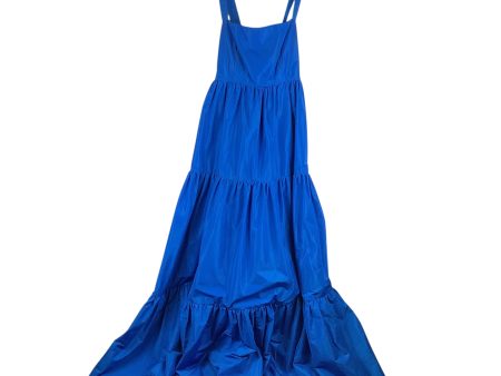 Dress Casual Maxi By J. Crew In Blue, Size: 4 Cheap