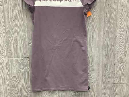 Athletic Dress By Champion In Purple, Size: Xs Cheap