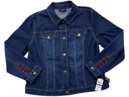 Jacket Denim By Charter Club In Blue, Size: Xl Online Sale