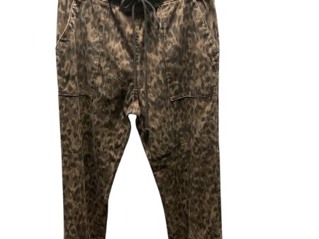 Pants Cargo & Utility By Cloth & Stone In Leopard Print, Size: M Hot on Sale