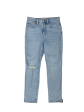 Jeans Straight By Madewell In Blue Denim, Size: 4 Online Hot Sale