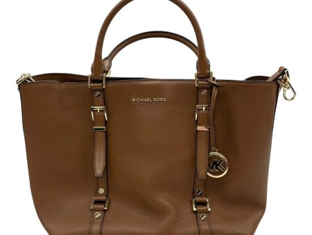 Tote Designer By Michael Kors In Brown, Size:Medium Supply