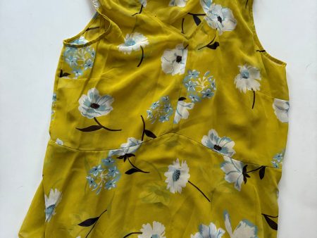 Blouse Sleeveless By Cabi In Yellow, Size: M Hot on Sale