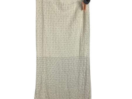 Skirt Maxi By A New Day In Cream, Size: Xl Discount